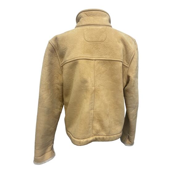 County Clothing Co Womens XL Poly Cotton Long Sleeve Button Up Sueded Jacket - Picture 4 of 5